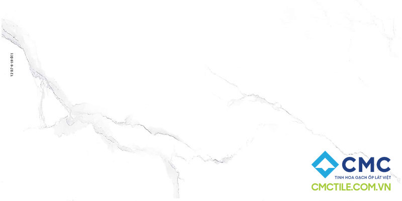 Gạch ốp màu trắng nguyên bản họa tiết dòng chảy LD 36126