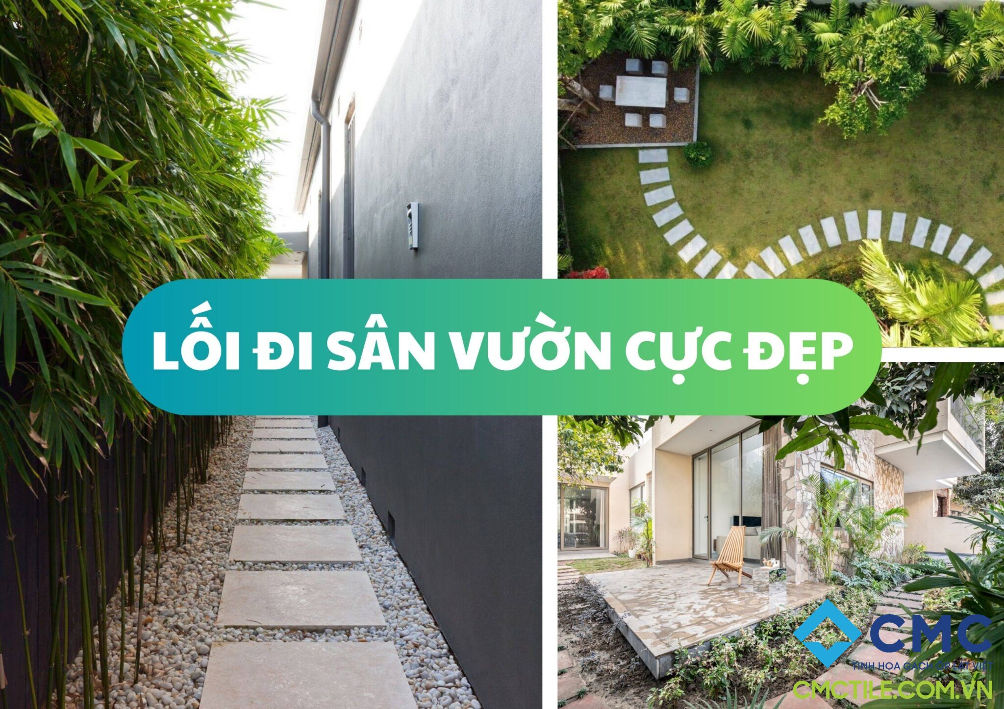 Lối đi sân vườn đẹp